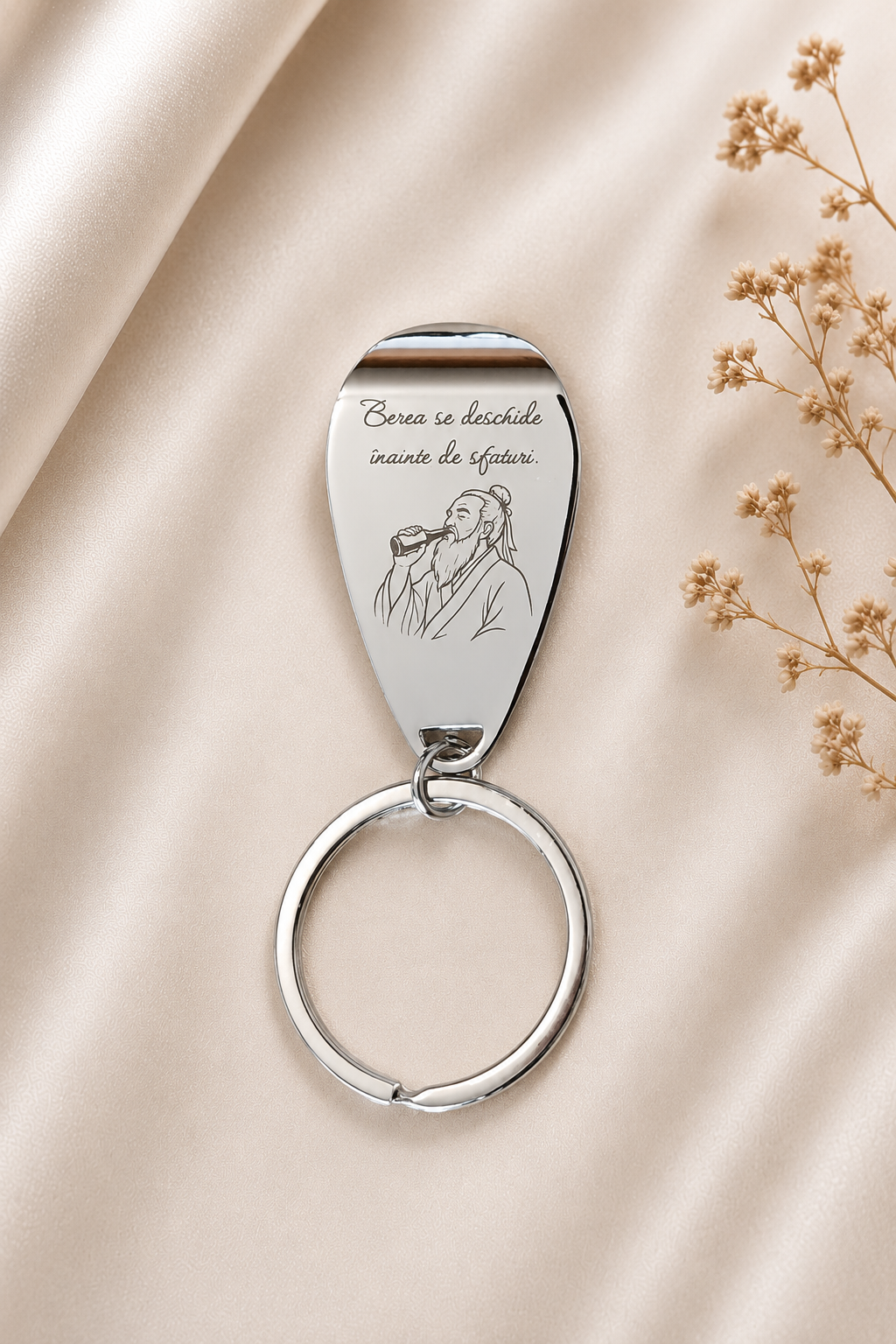 Breloc desfăcător personalizat din oțel inoxidabil