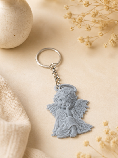 Breloc 2D personalizat cu gravură UV