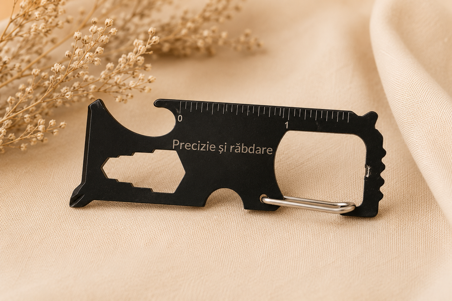 Card multitool personalizat cu desfăcător