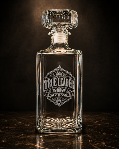 Set whisky personalizat Rockwel – True Leader