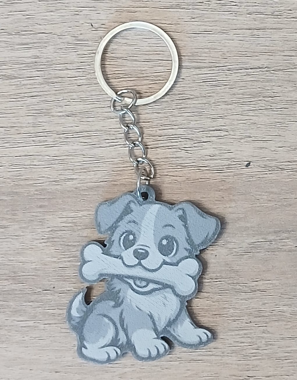 Breloc 2D personalizat cu gravură UV