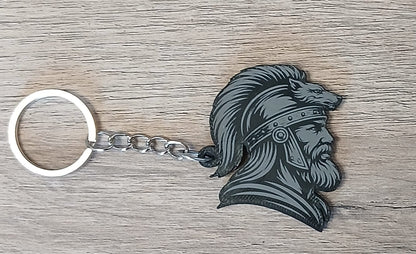 Breloc 2D personalizat cu gravură UV