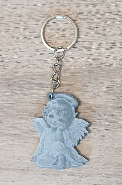 Breloc 2D personalizat cu gravură UV