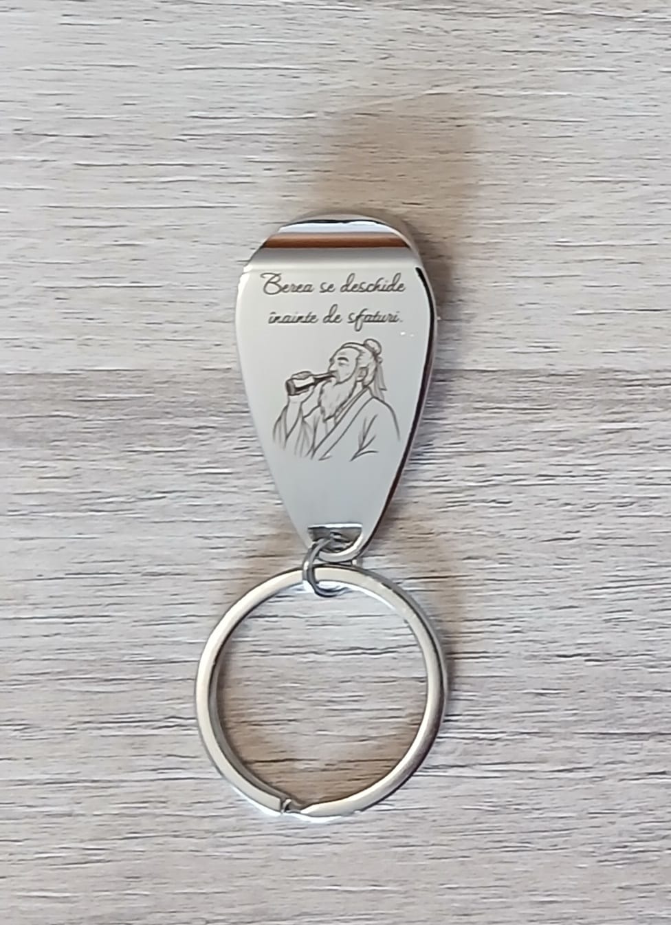 Breloc desfăcător personalizat din oțel inoxidabil