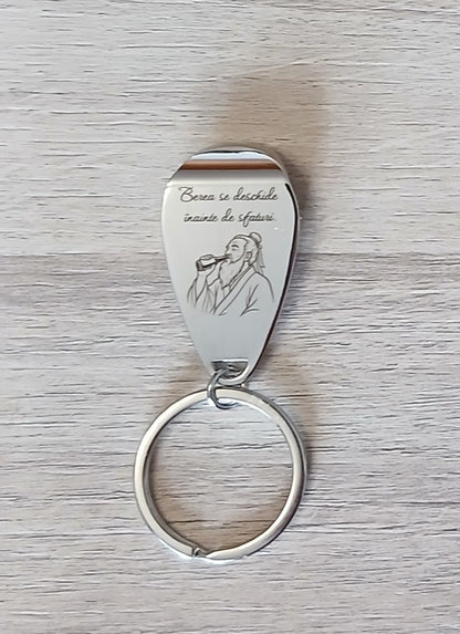 Breloc desfăcător personalizat din oțel inoxidabil