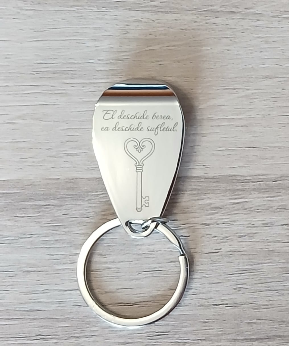 Breloc desfăcător personalizat din oțel inoxidabil