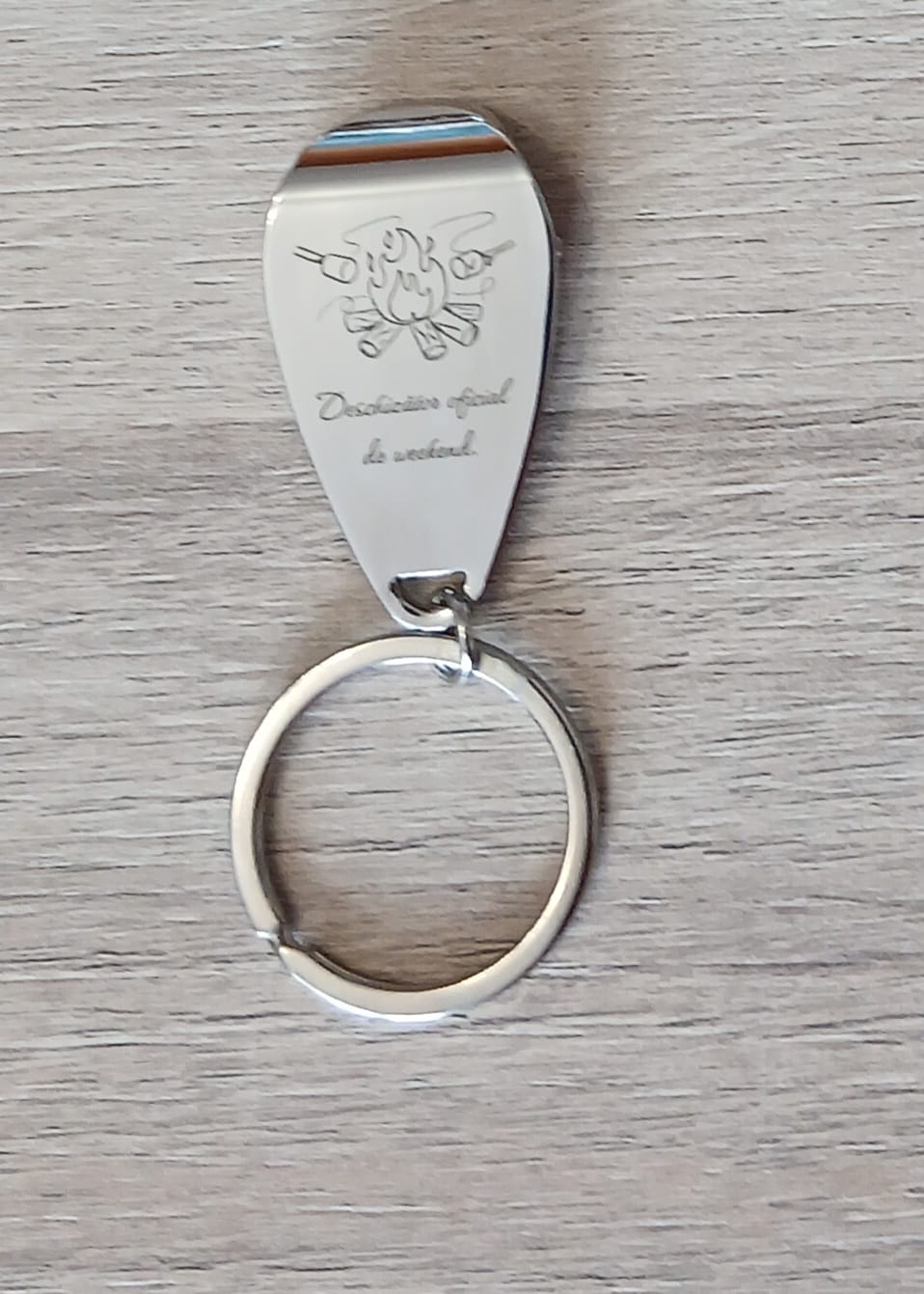 Breloc desfăcător personalizat din oțel inoxidabil
