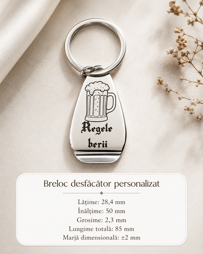 Breloc desfăcător personalizat din oțel inoxidabil